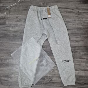 Dark Oatmeal Fear Of God Essentials Pants